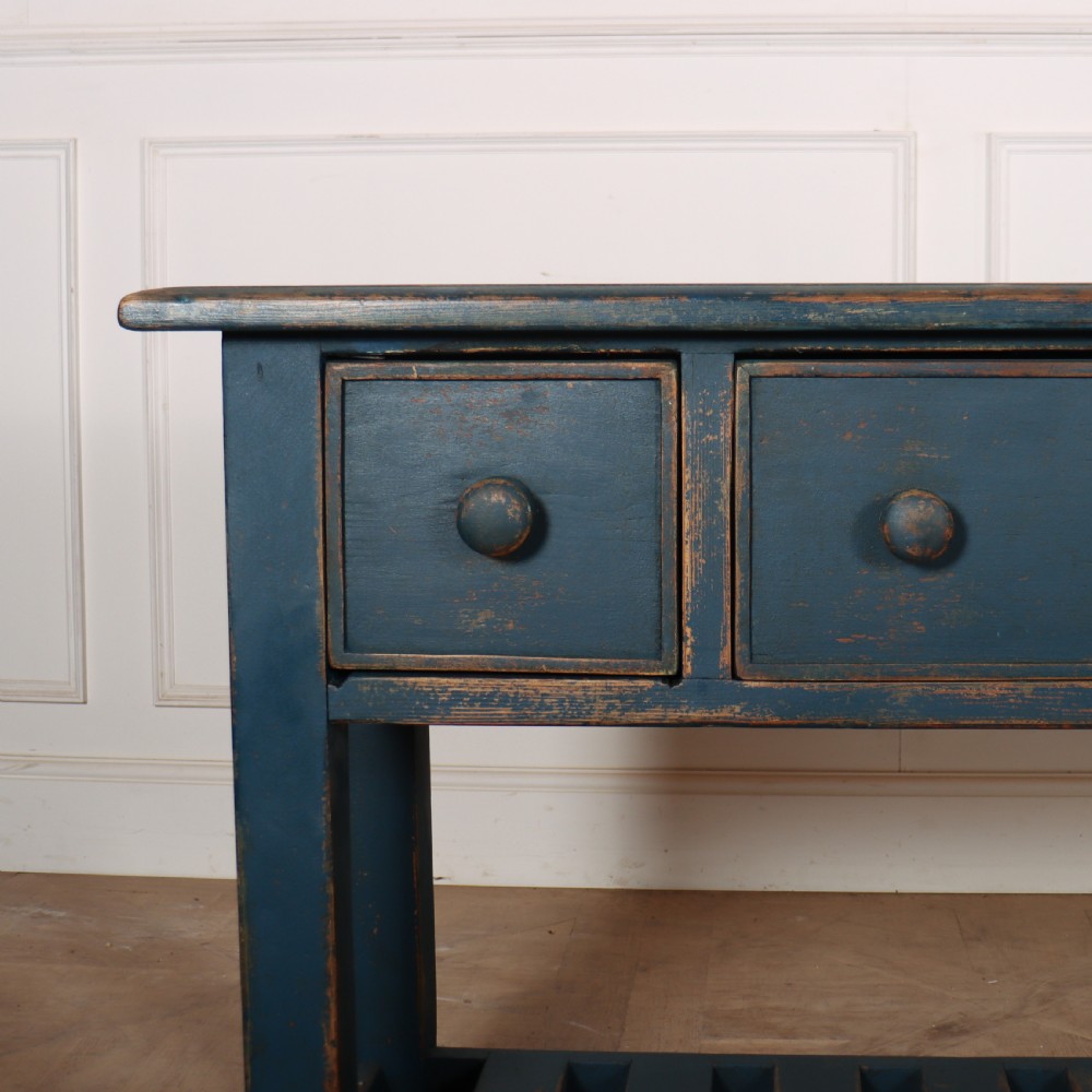 Scottish Painted Dairy Dresser Base View II