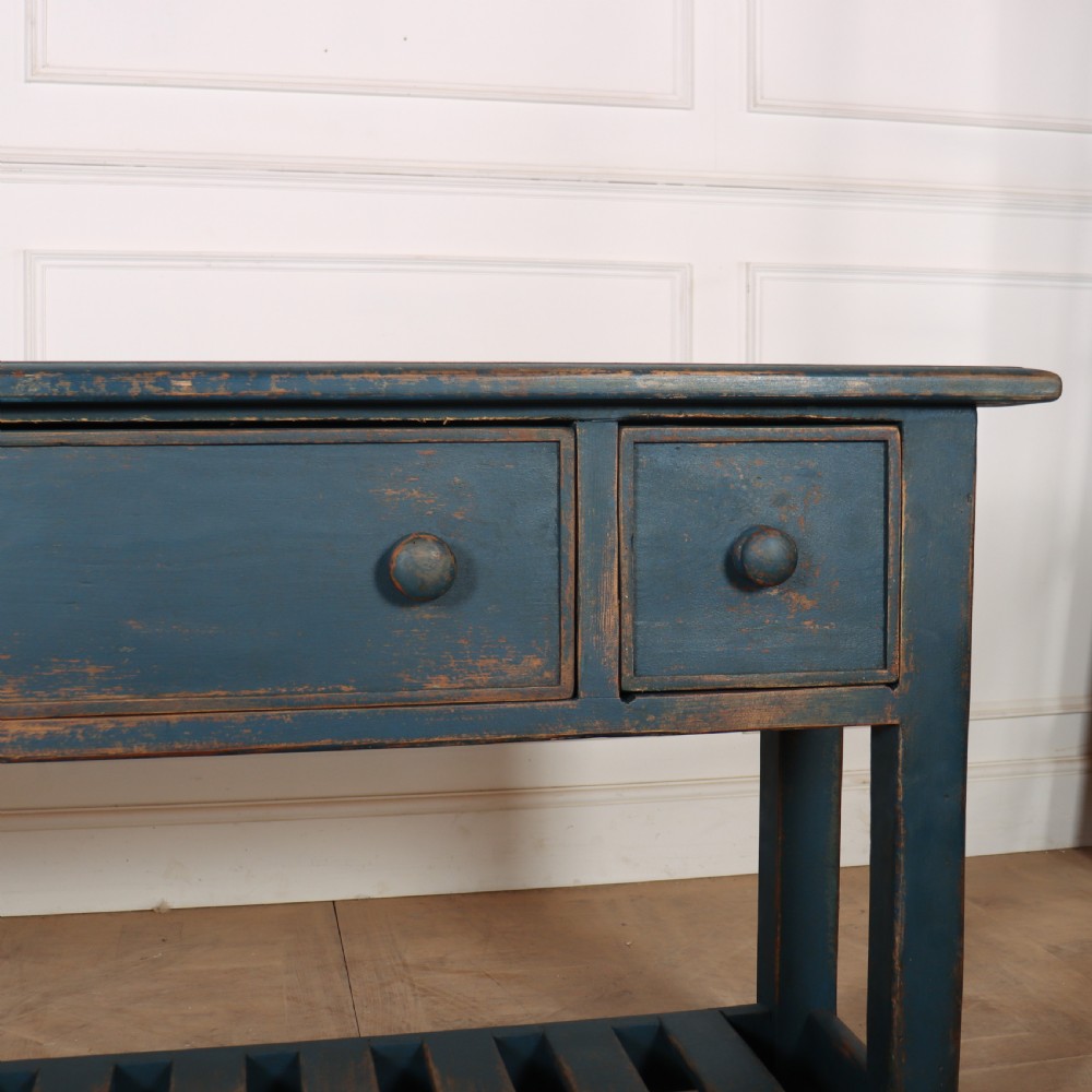 Scottish Painted Dairy Dresser Base View III
