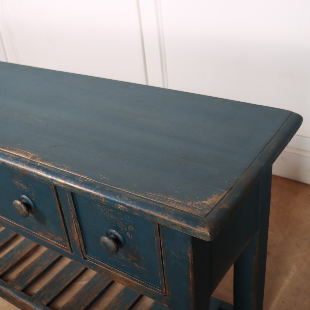 Scottish Painted Dairy Dresser Base View VI