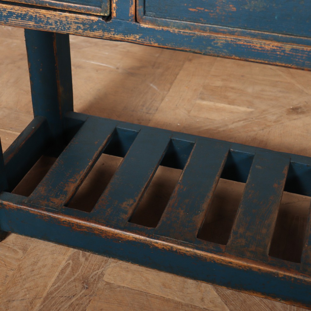 Scottish Painted Dairy Dresser Base View VII