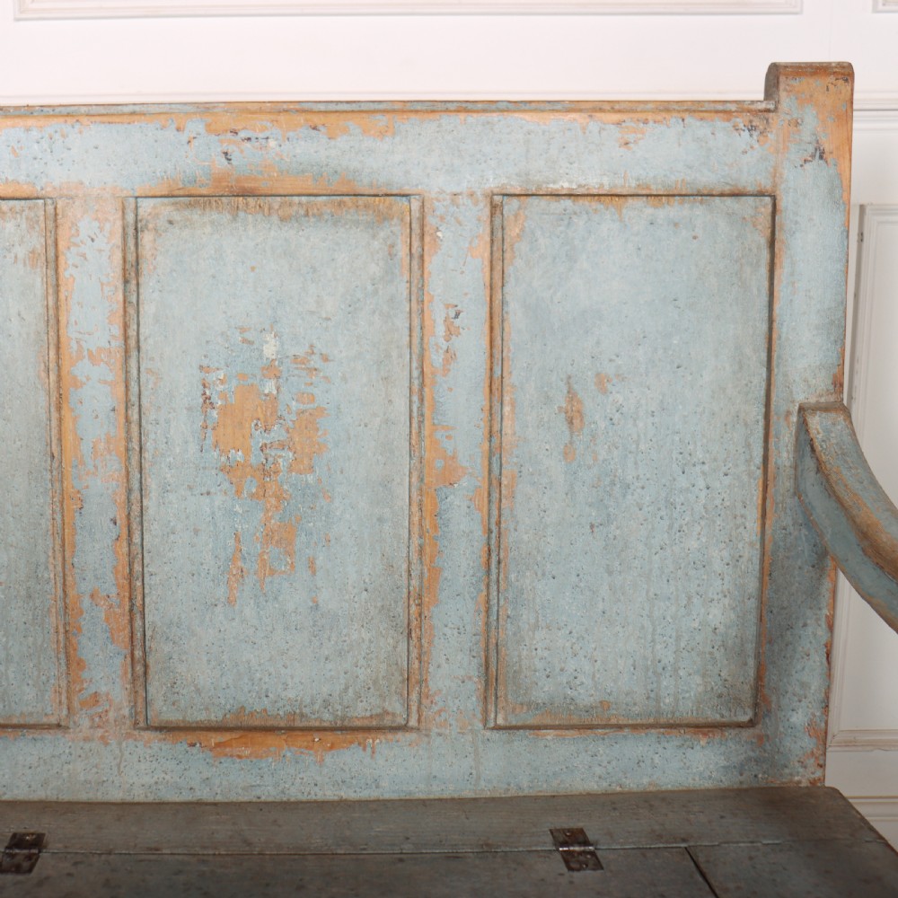 Welsh Painted Box Settle View IV