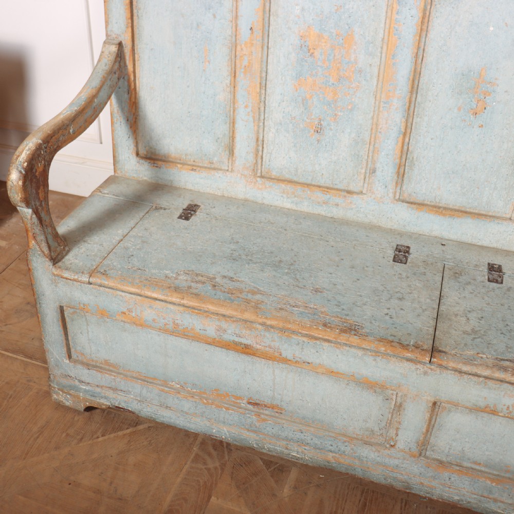 Welsh Painted Box Settle View VII