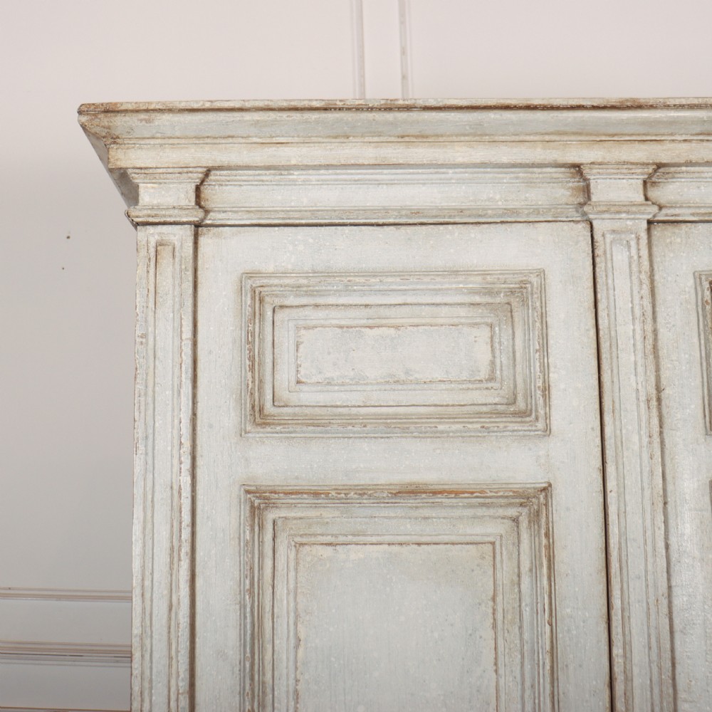 19th Century Scandinavian Painted Amoire View II