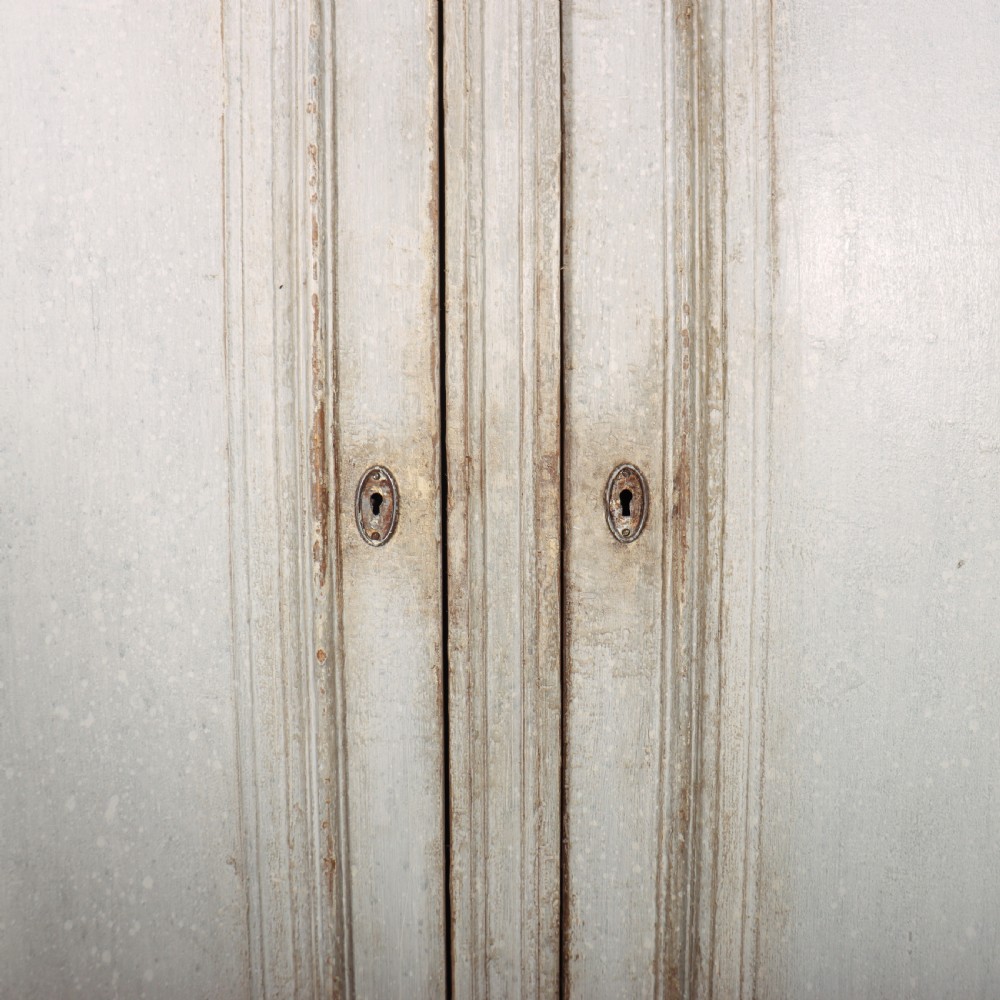19th Century Scandinavian Painted Amoire View III
