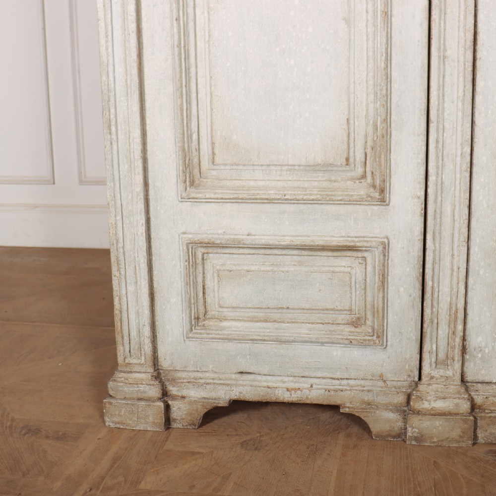 19th Century Scandinavian Painted Amoire View V