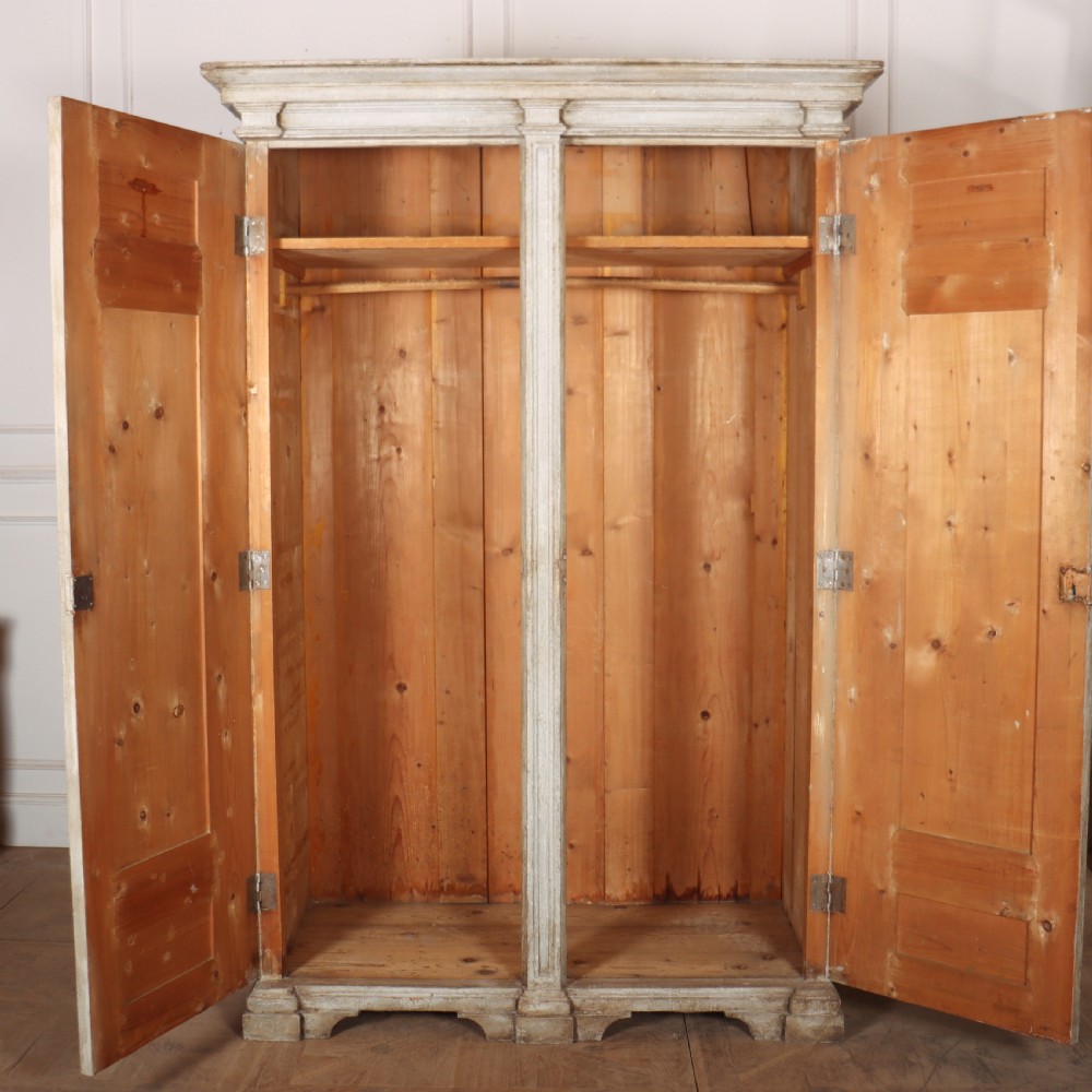 19th Century Scandinavian Painted Amoire View VI