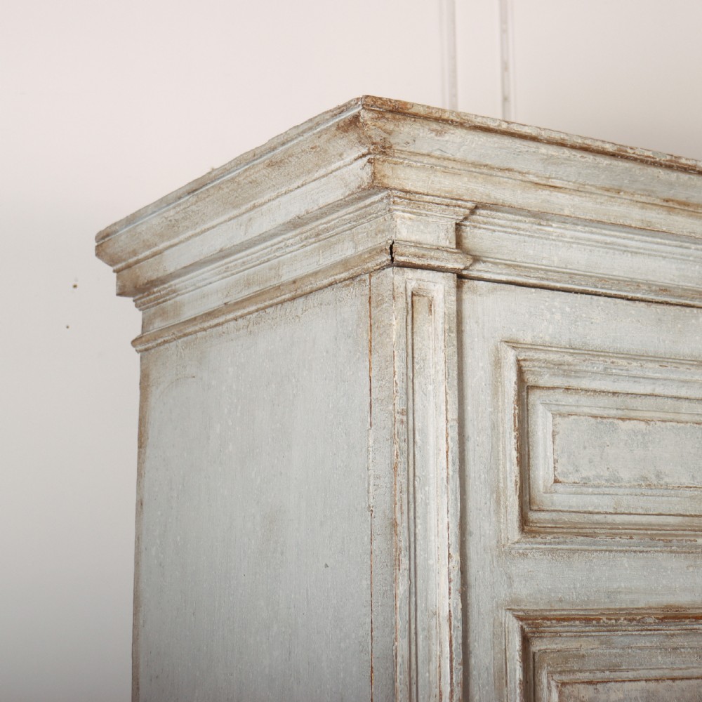 19th Century Scandinavian Painted Amoire View VIII