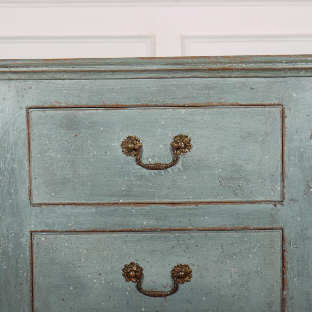 18th Century English Painted Dresser Base View IV