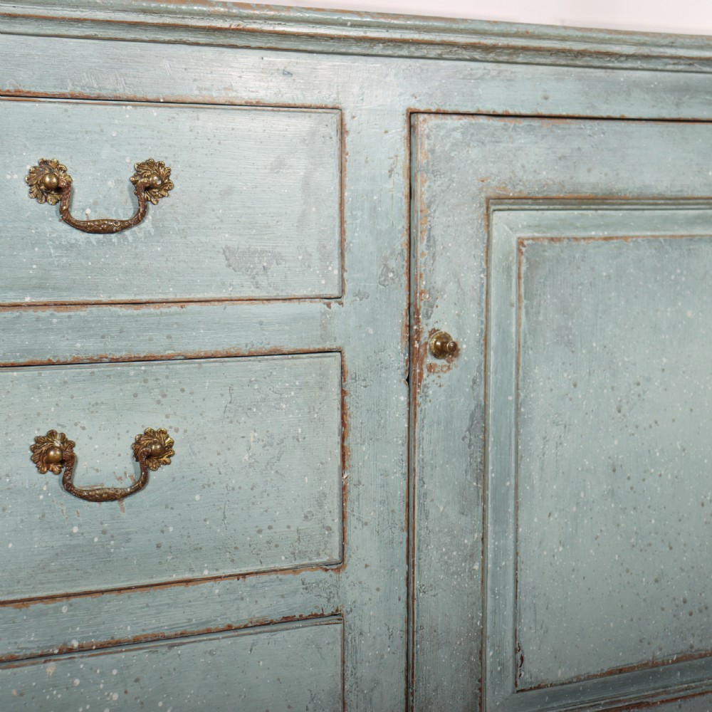 18th Century English Painted Dresser Base View VI