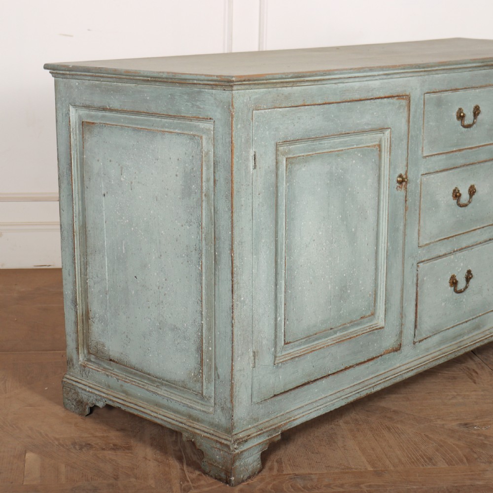 18th Century English Painted Dresser Base View VIII
