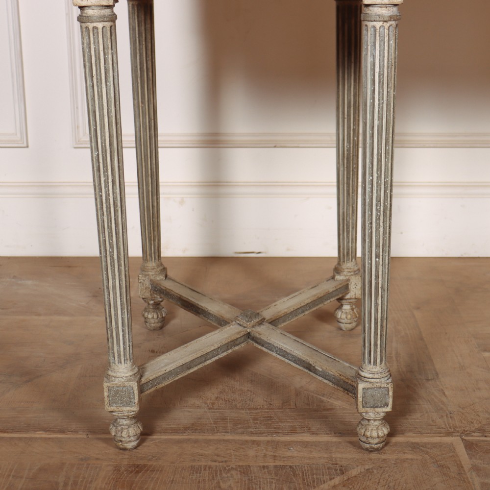 English Serpentine Console Table View II