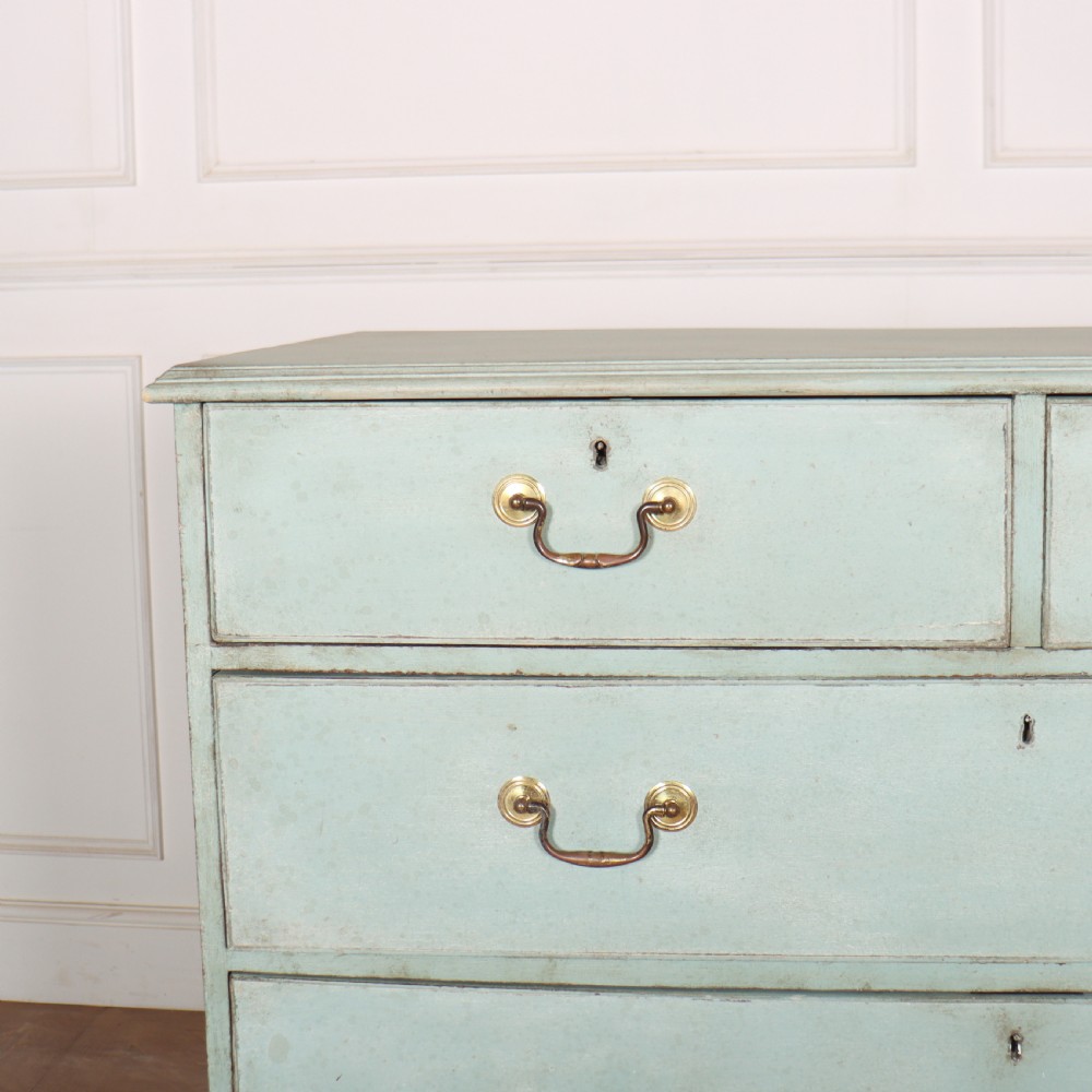 English Painted Chest of Drawers View II