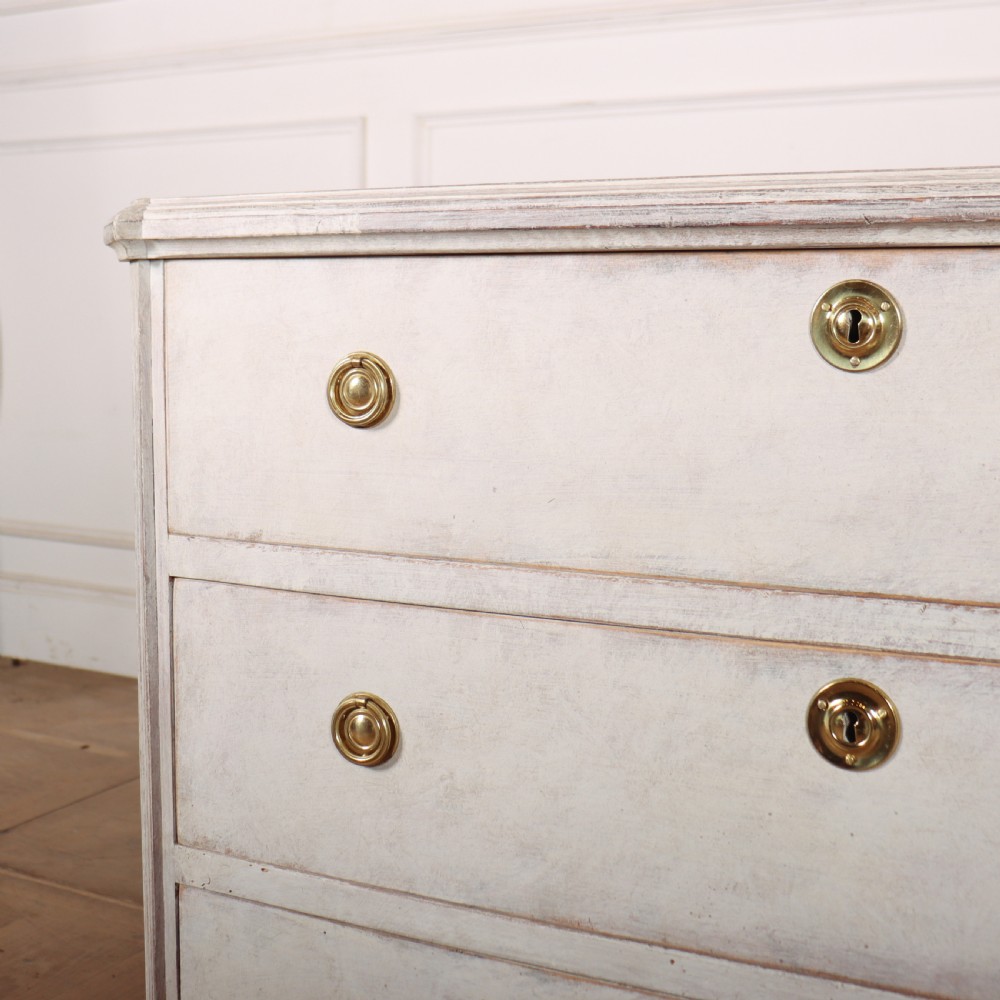 Pair of Swedish Painted Commodes View II