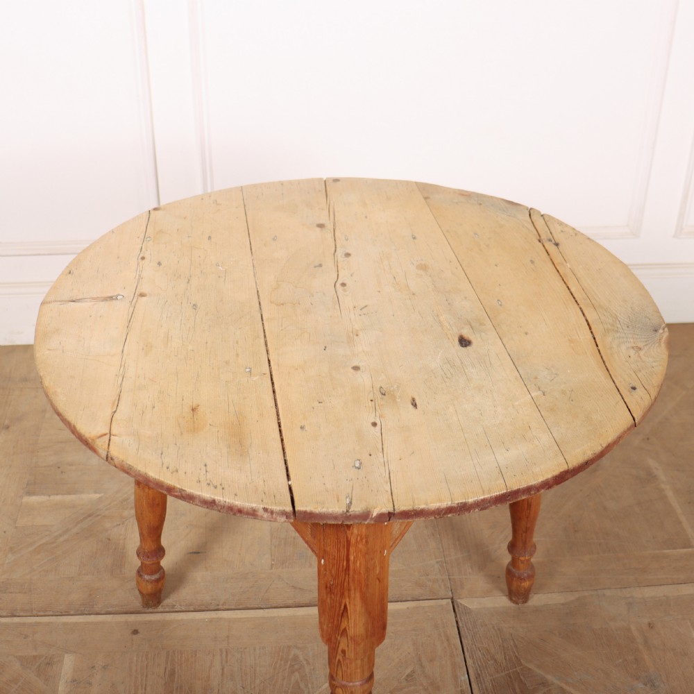 Welsh Pine Cricket Table View IV