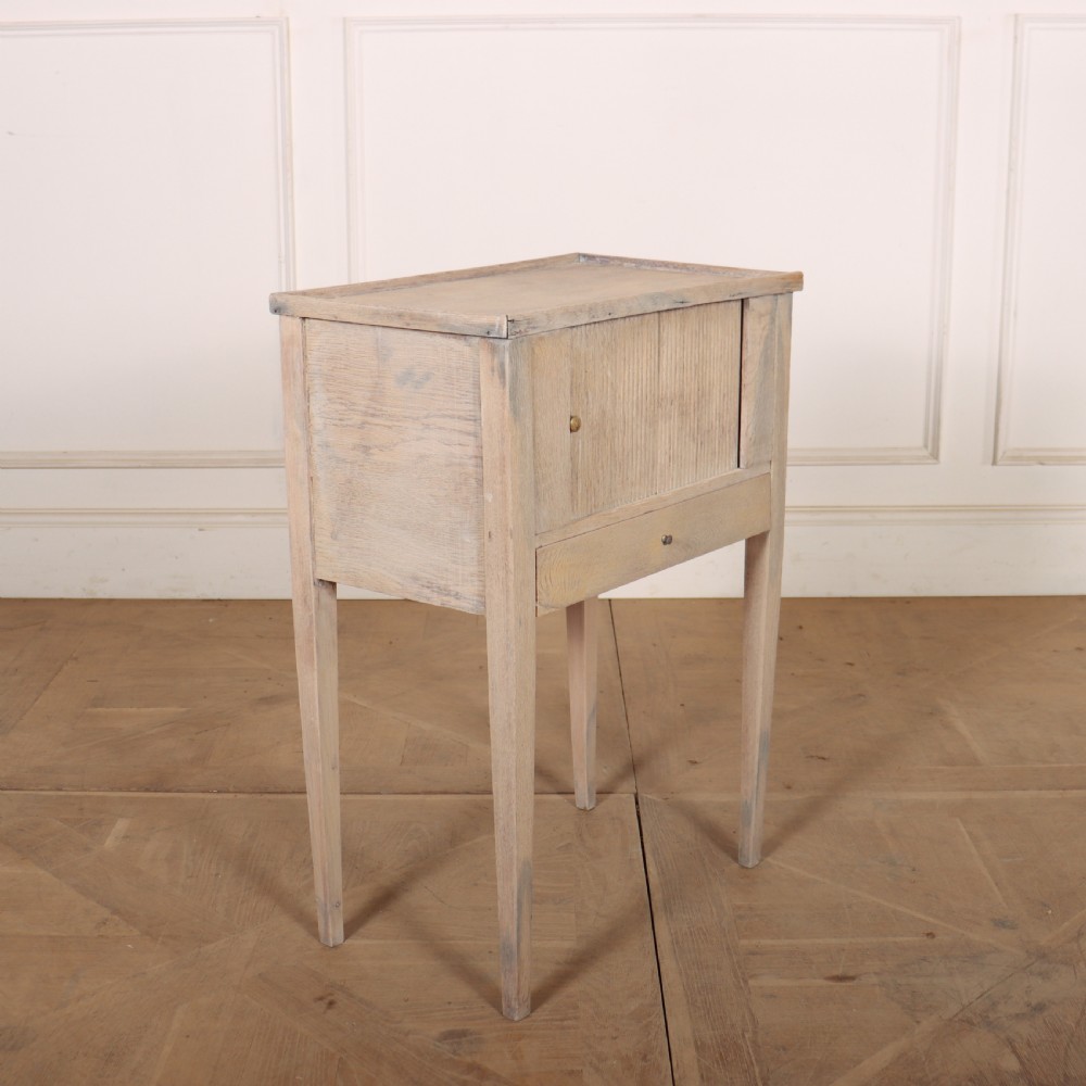 Dutch Bleached Oak Side Table View III