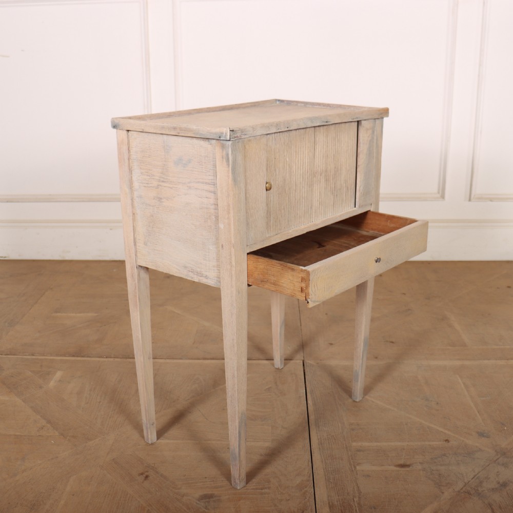 Dutch Bleached Oak Side Table View V