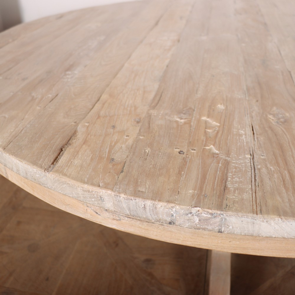 Bleached Teak Dining Table View II