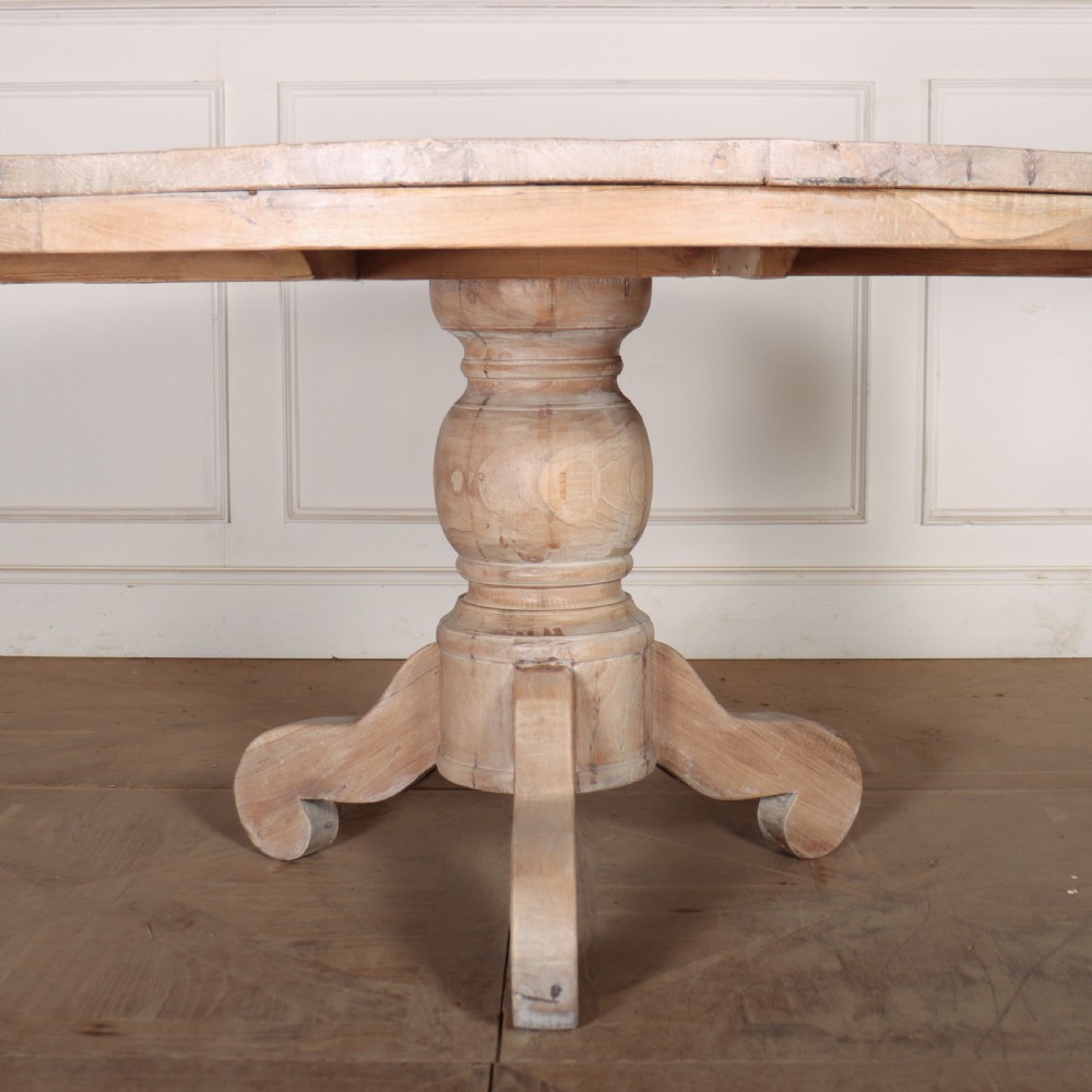Bleached Teak Dining Table View IV