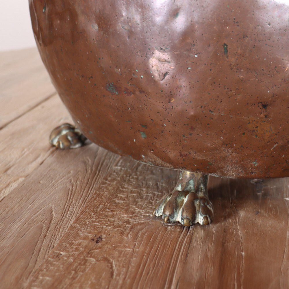 Antique Brass Coal Bin View IV