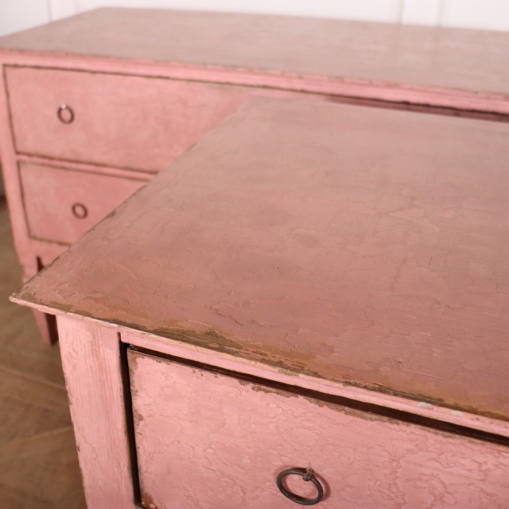 Pair of Spanish Painted Commodes View VI