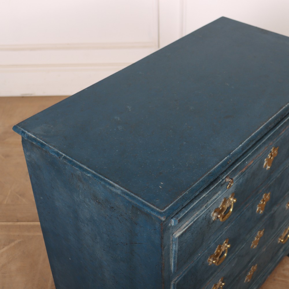 Small Painted Bachelors Chest View X