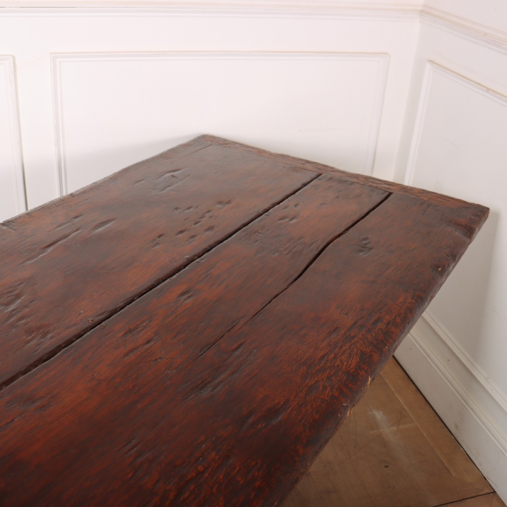 Gothic Style Oak Dining Table View VI