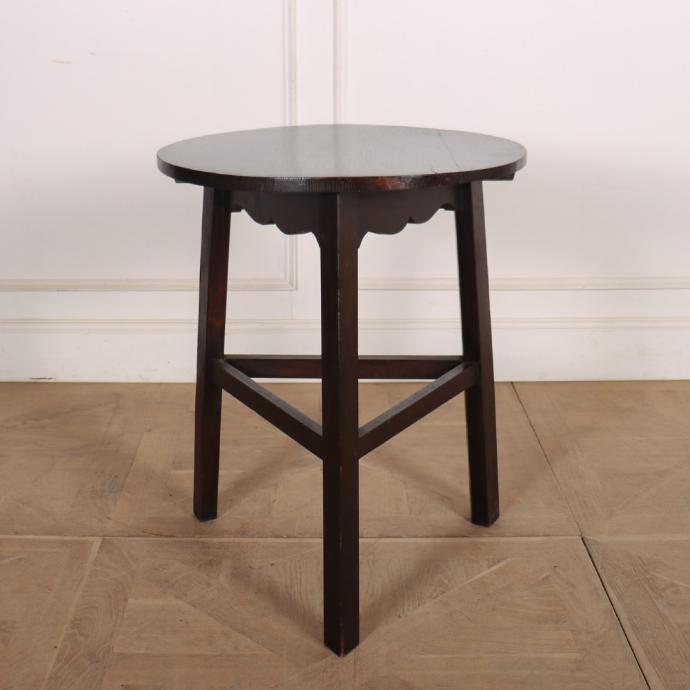 18th Century Welsh Oak Cricket Table