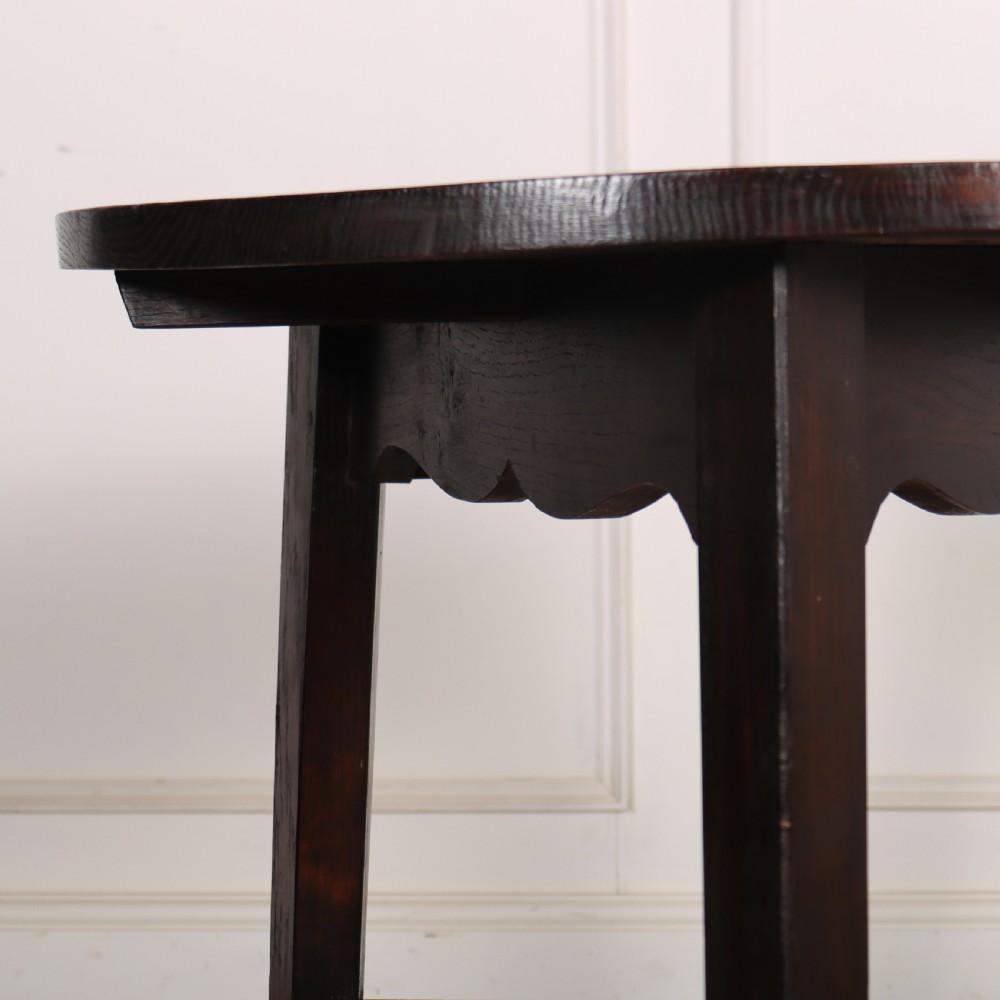 18th Century Welsh Oak Cricket Table View II