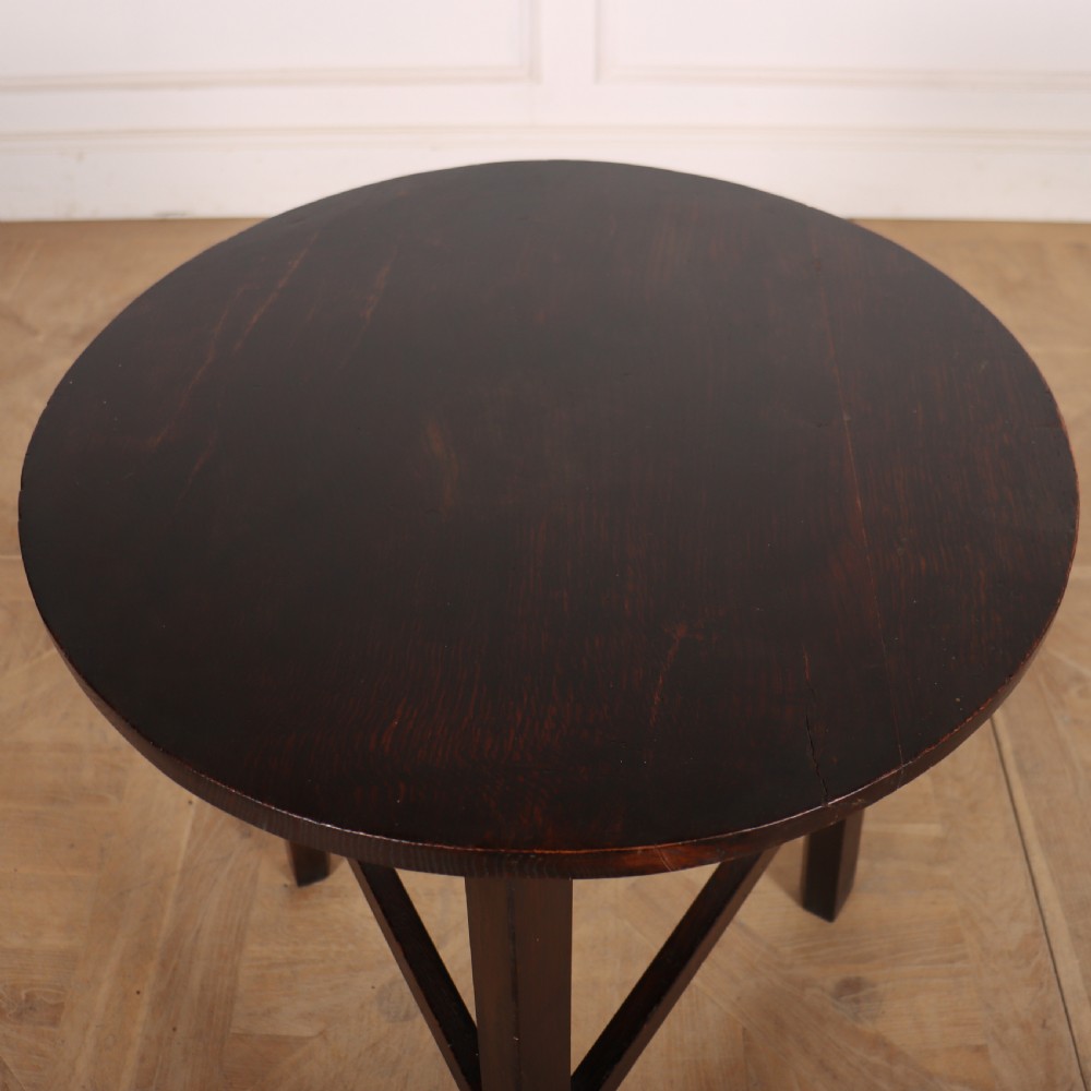 18th Century Welsh Oak Cricket Table View III