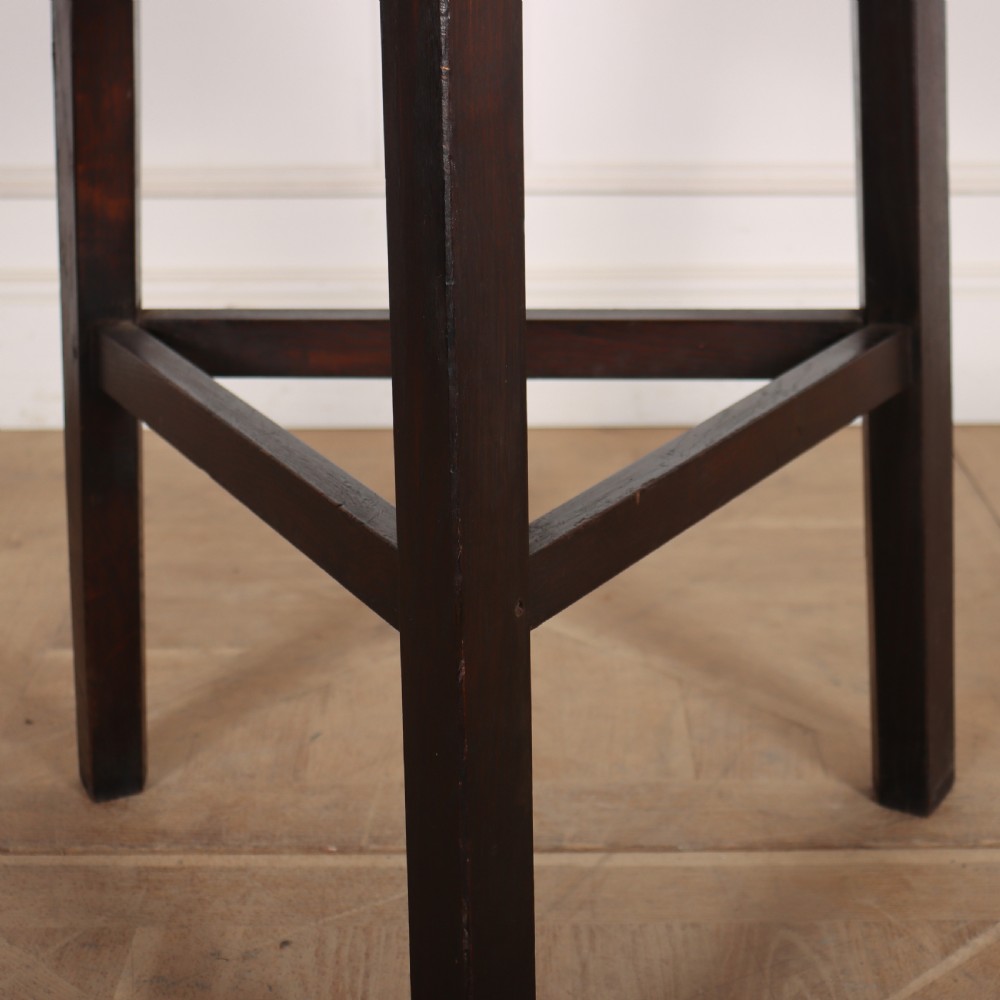 18th Century Welsh Oak Cricket Table View V