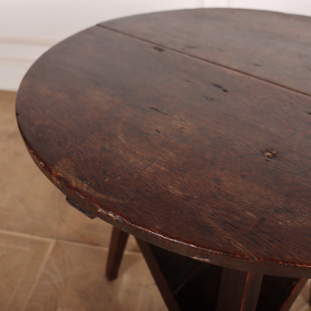 Welsh Oak Cricket Table View III