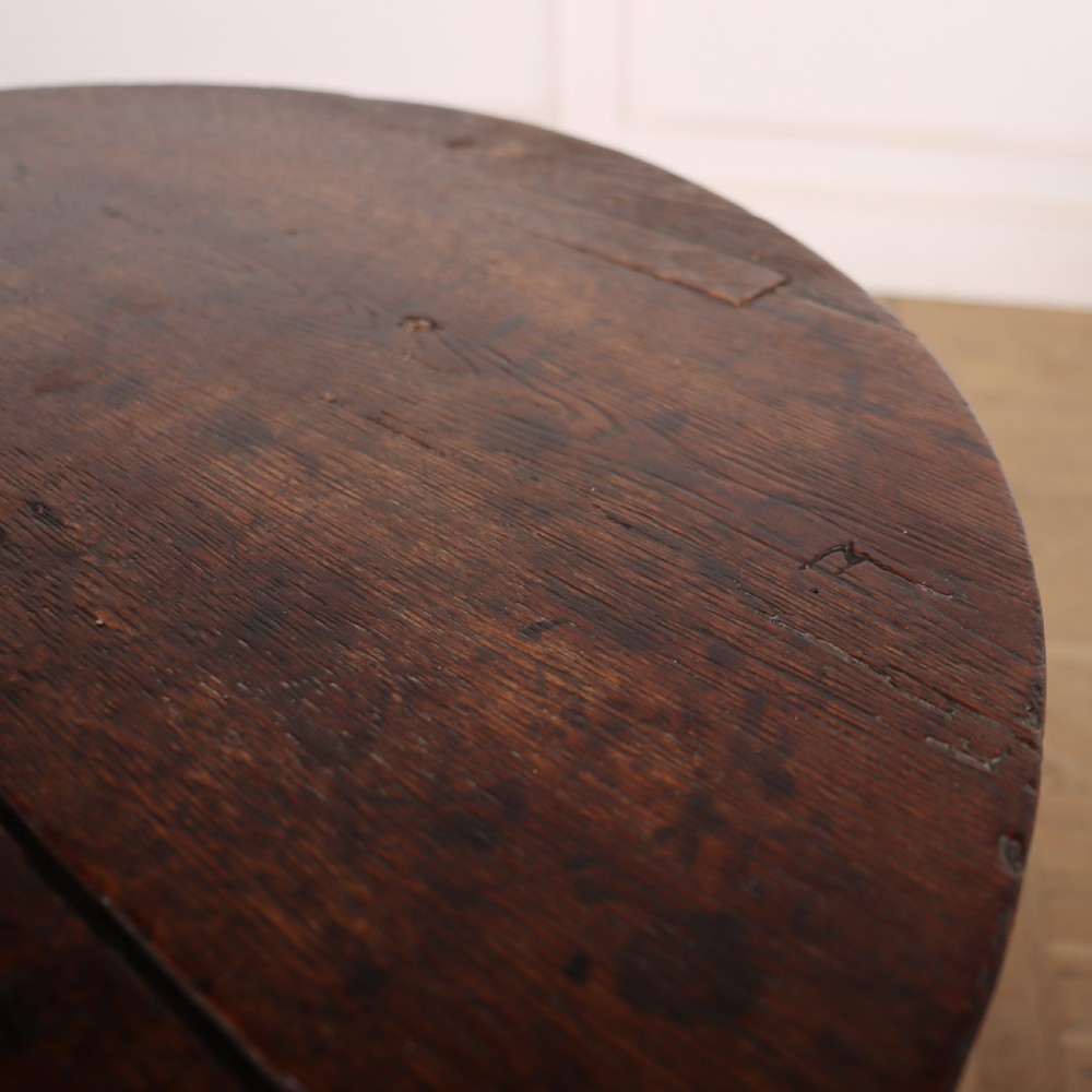 Welsh Oak Cricket Table View IV