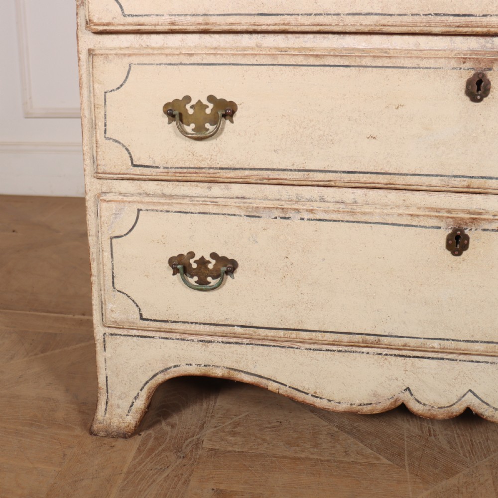 English Painted Bureau View II