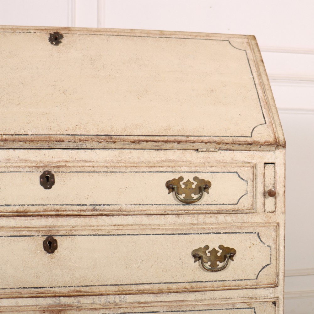 English Painted Bureau View IV