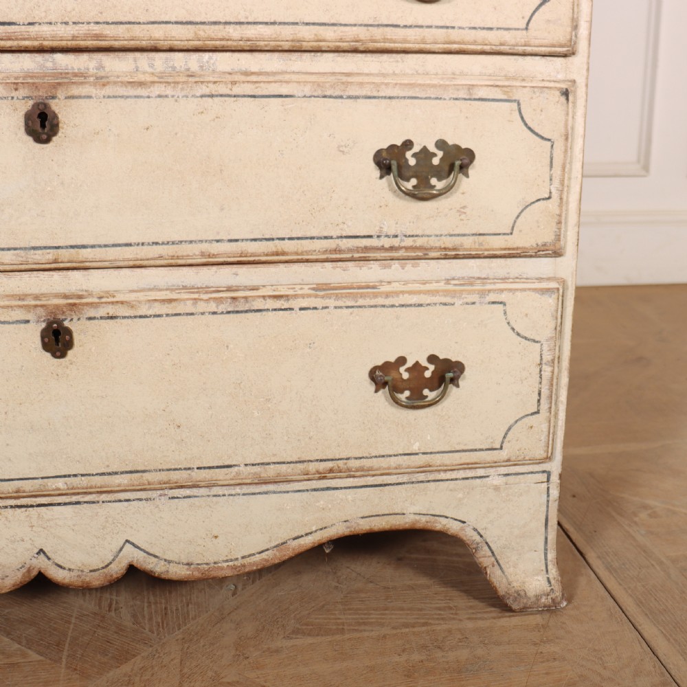 English Painted Bureau View VI