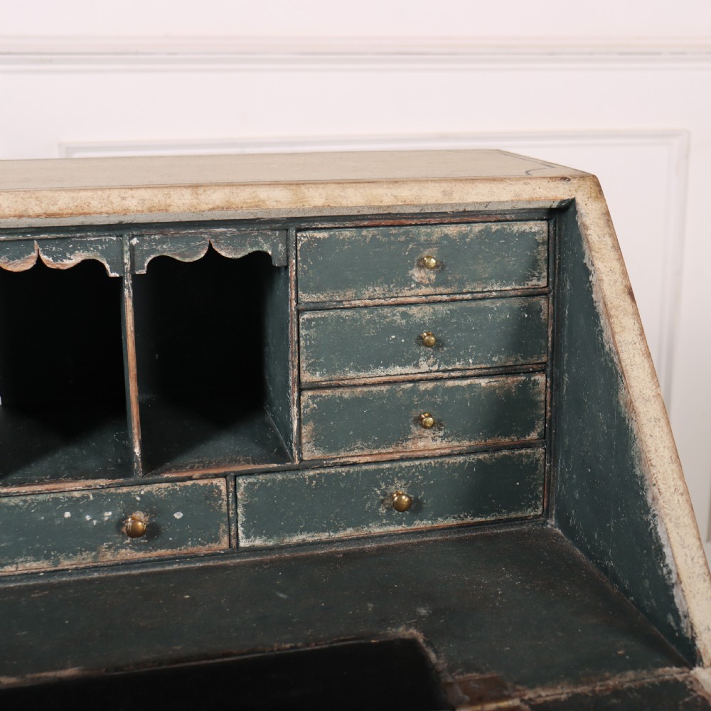 English Painted Bureau View IX