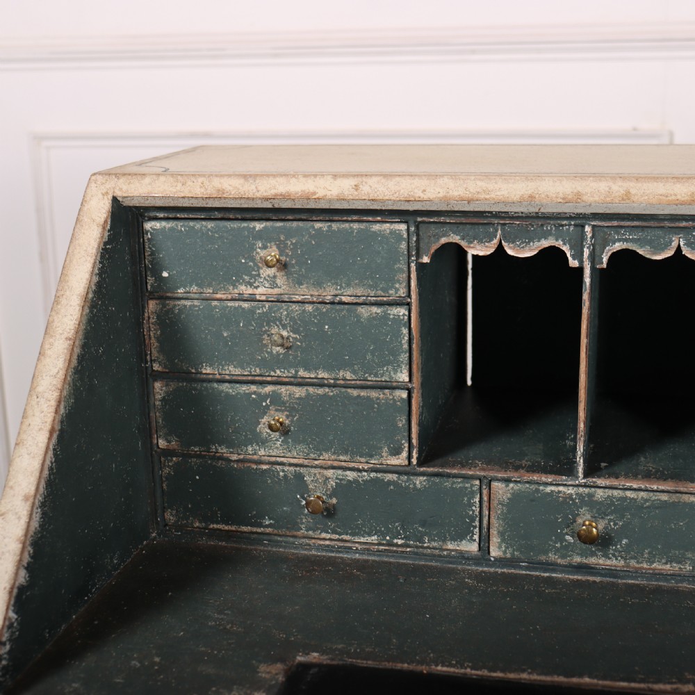 English Painted Bureau View X