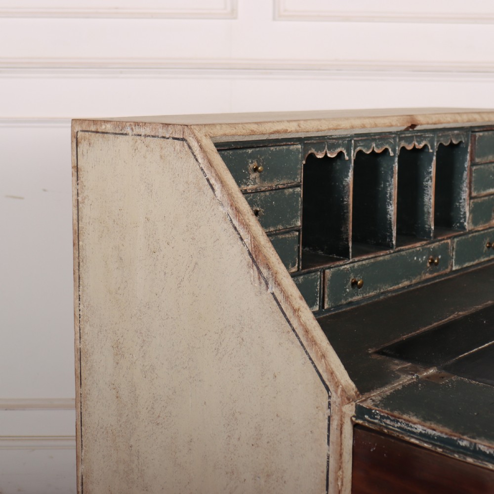 English Painted Bureau View XII