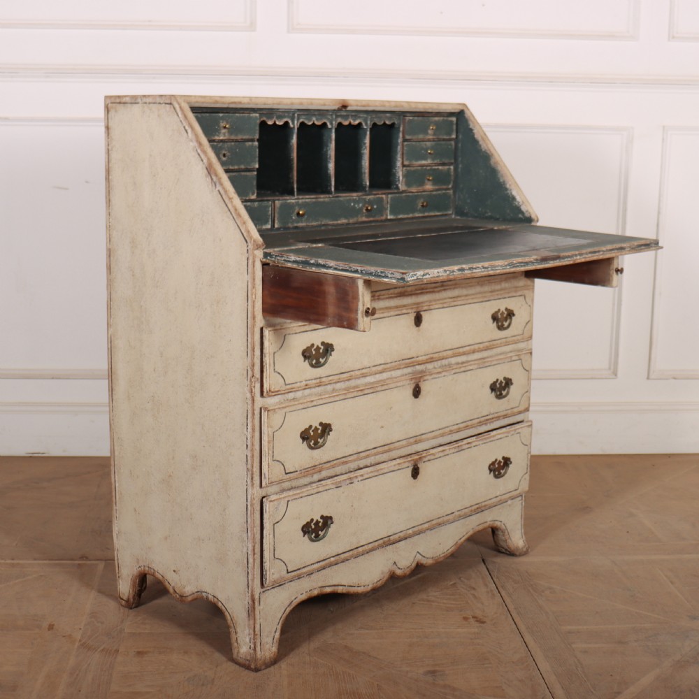 English Painted Bureau View XIII