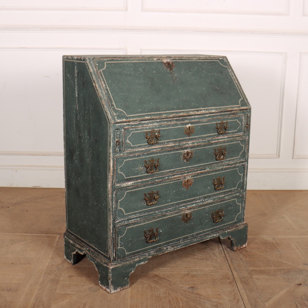 18th Century English Painted Bureau View VII