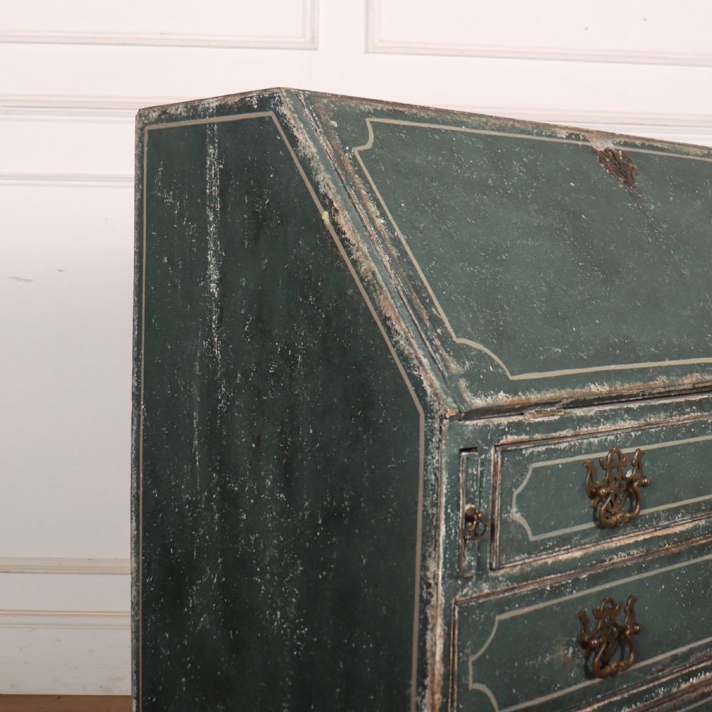 18th Century English Painted Bureau View IX