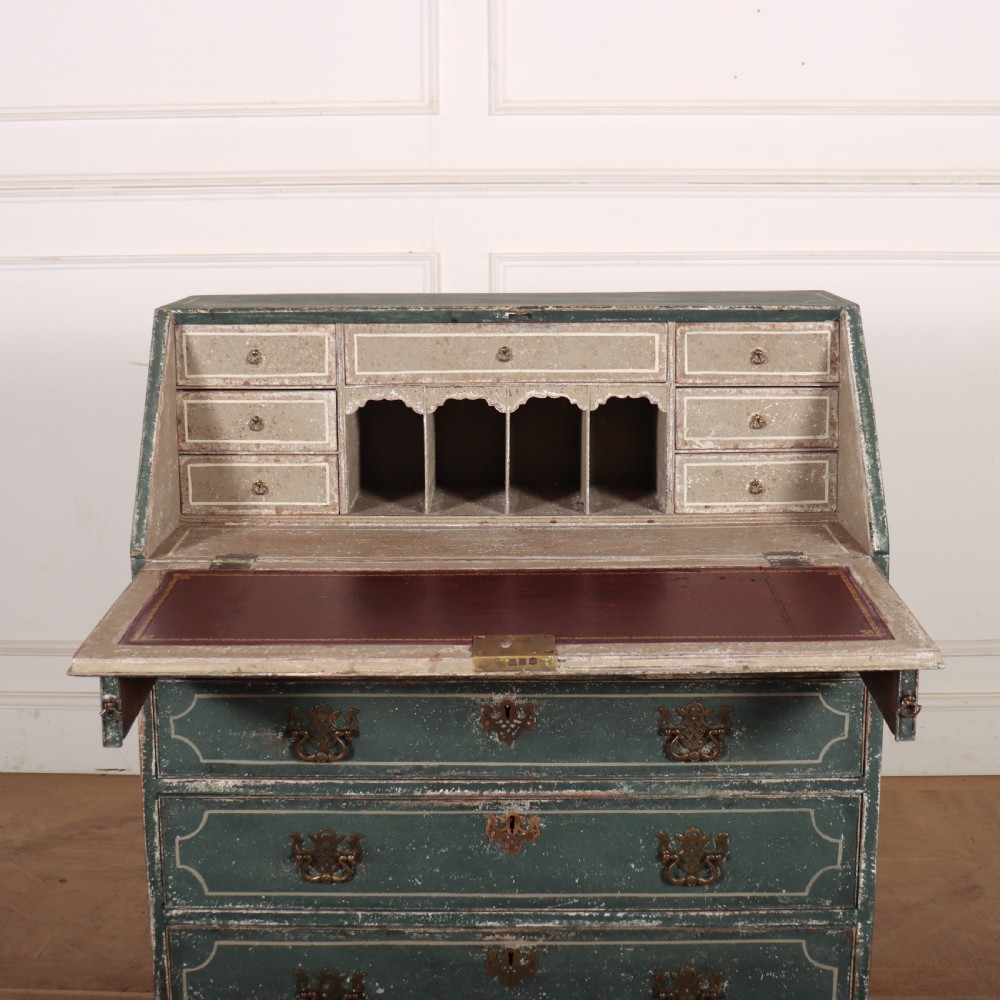 18th Century English Painted Bureau View XI