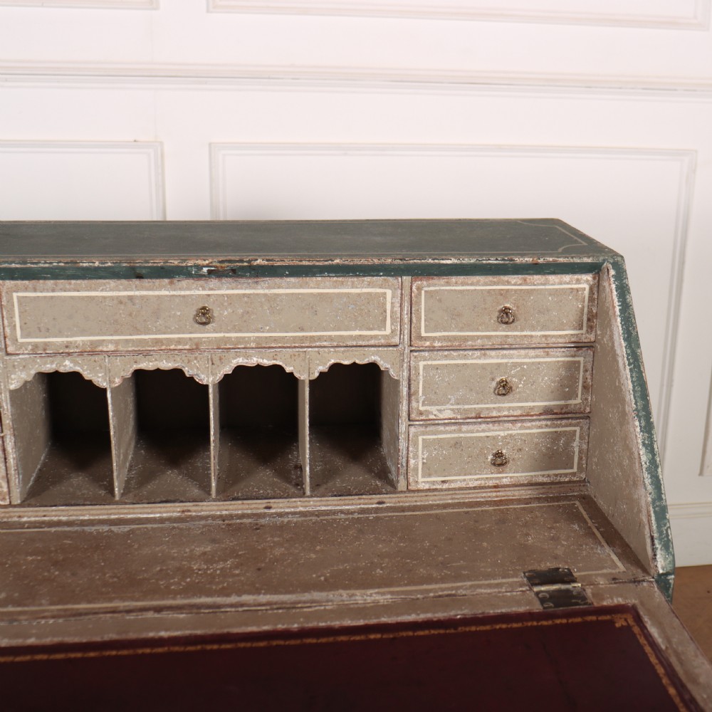 18th Century English Painted Bureau View XII