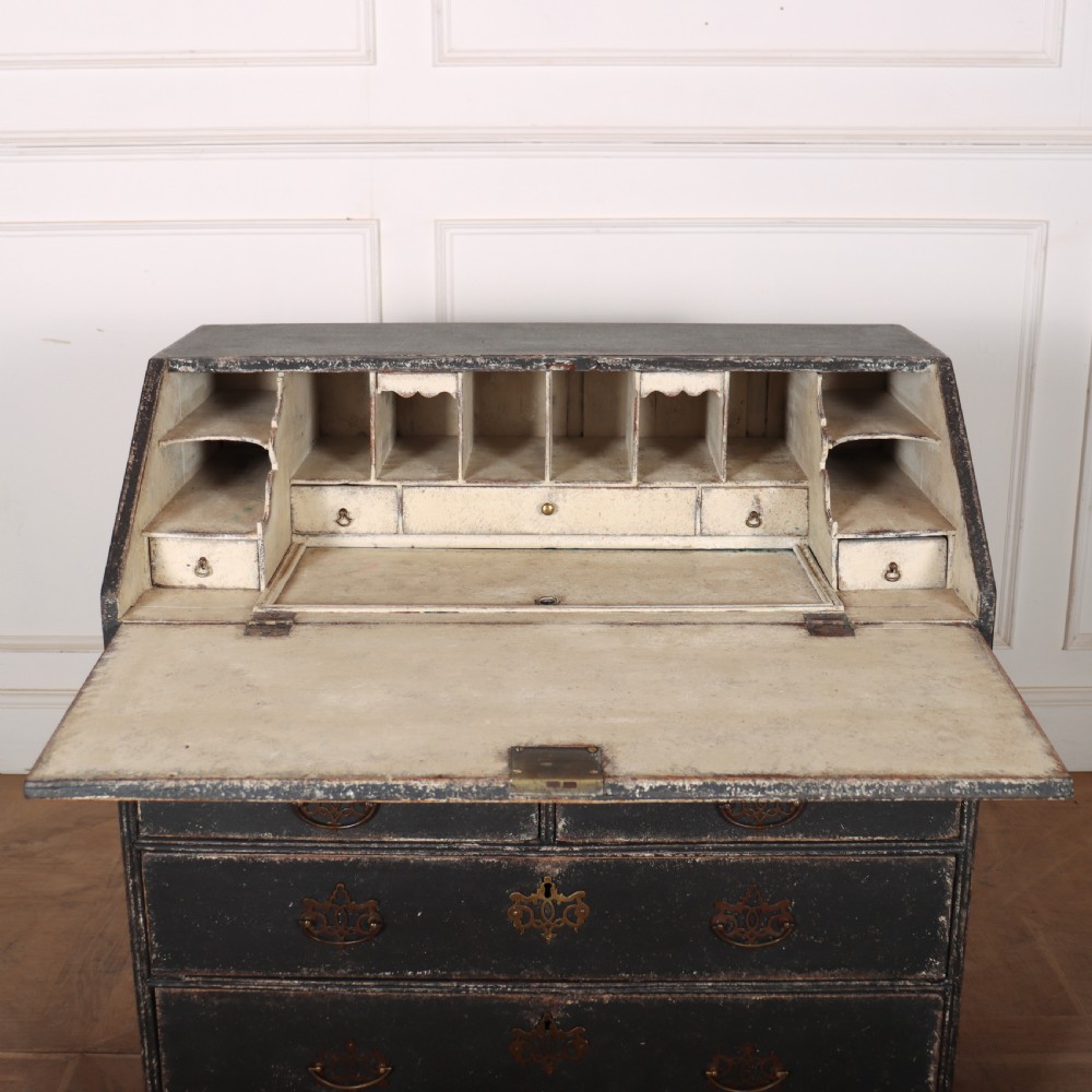 18th Century English Painted Bureau View VII