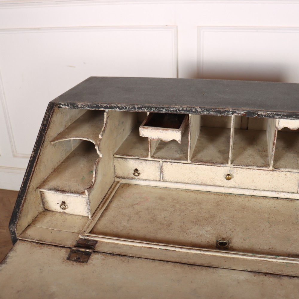 18th Century English Painted Bureau View VIII