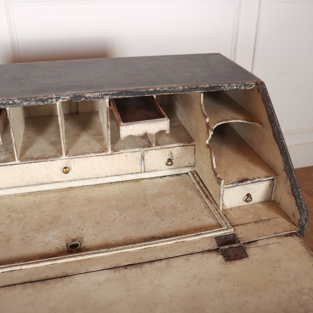 18th Century English Painted Bureau View IX