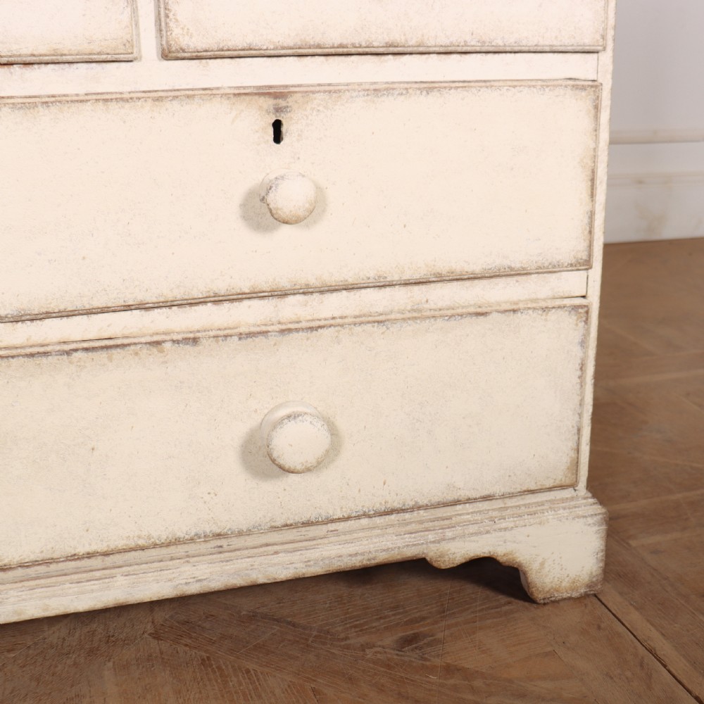 English Painted Chest of Drawers View III