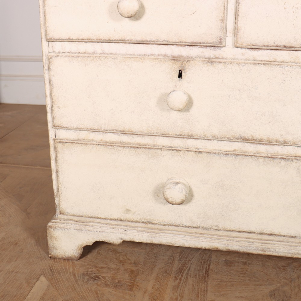 English Painted Chest of Drawers View IV