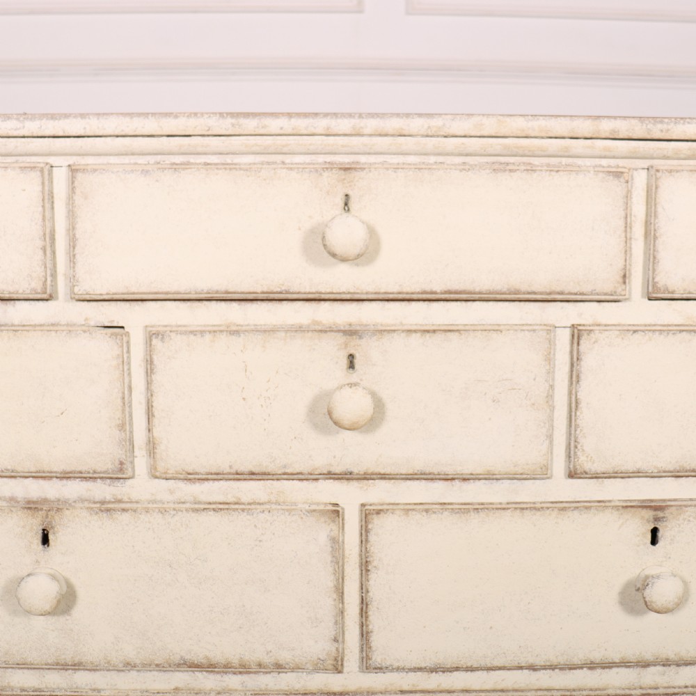 English Painted Chest of Drawers View V