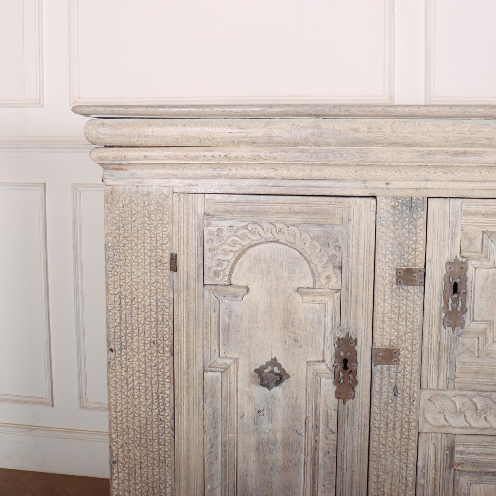 18th Century Spanish Bleached Oak Cupboard View III